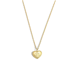 Love You More Letters Heart 925 Sterling Silver Necklace