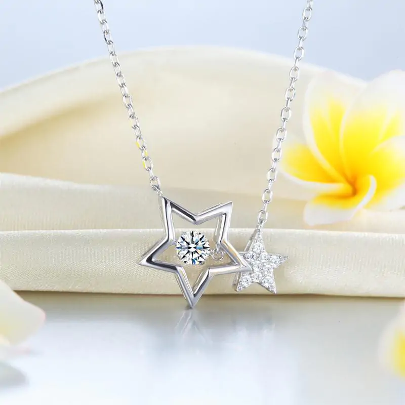 Dancing Stone Stars Necklace - Image 4
