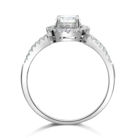 1.5 Carat Created Diamond Ring - Image 3