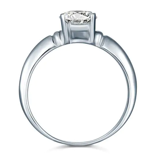 1.5 Carat Heart Cut Created Diamond Ring - Image 3