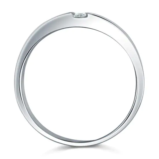 Men's Band Solid Sterling 925 Silver Ring - Image 4