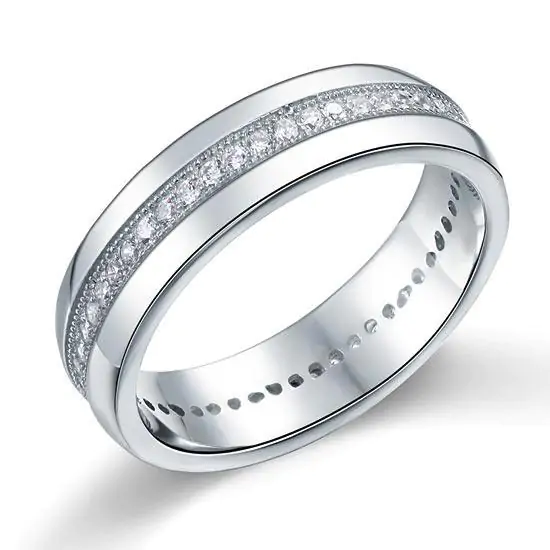 Men's Band Created Diamond Ring - Image 2