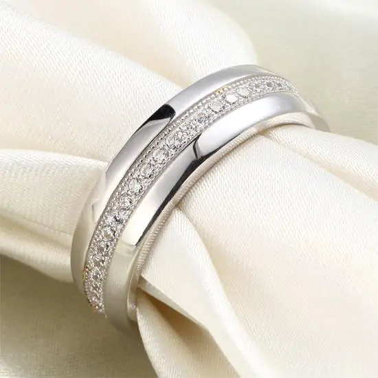 Men's Band Created Diamond Ring - Image 4