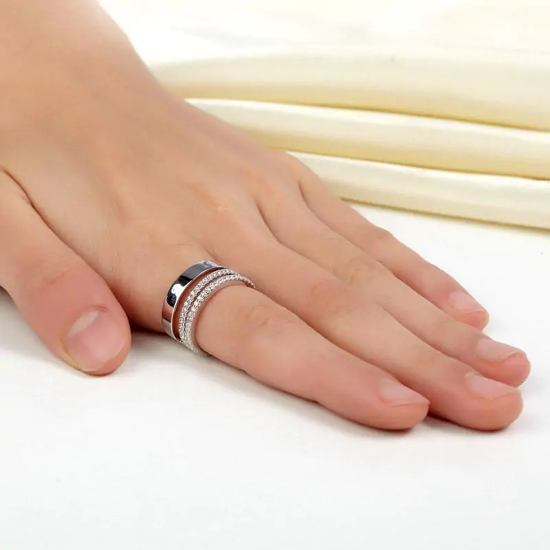 New Design Solid 925 Sterling Silver Ring - Image 6