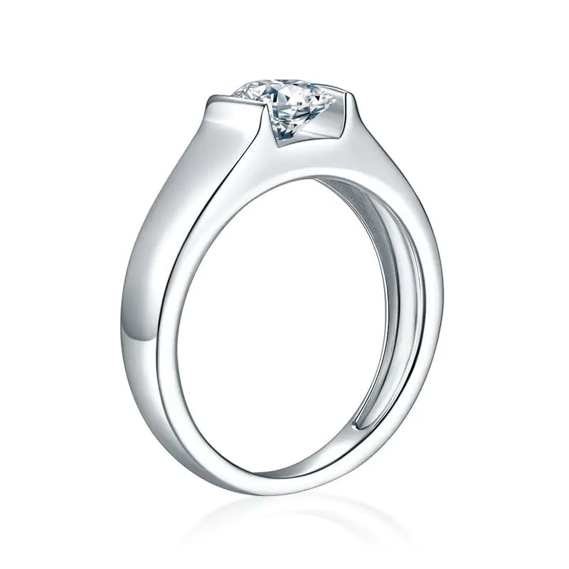 Men's Moissanite Diamond 1 Carat Ring - Image 6