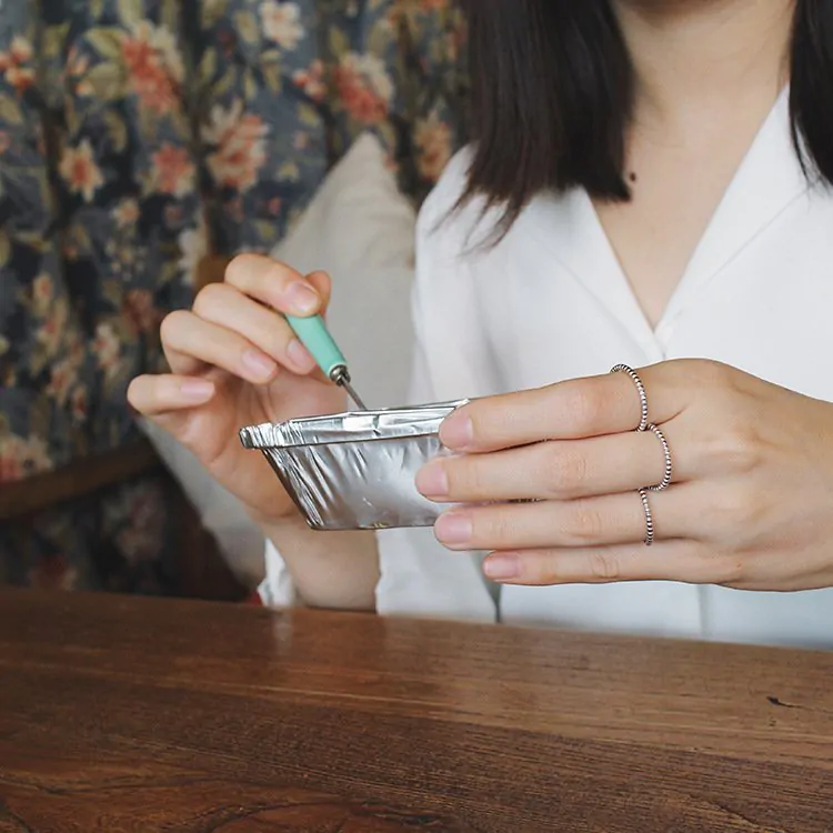 Beads Friend's 925 Sterling Silver Adjustable Ring - Image 2