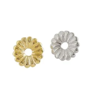Chrysanthemum Flowers 925 Sterling Silver Stud Earrings