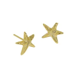Mini Irregular Star 925 Sterling Silver Stud Earrings
