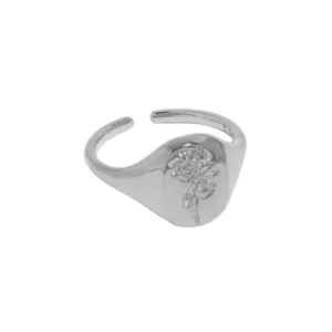 Rose Flower 925 Sterling Silver Ring