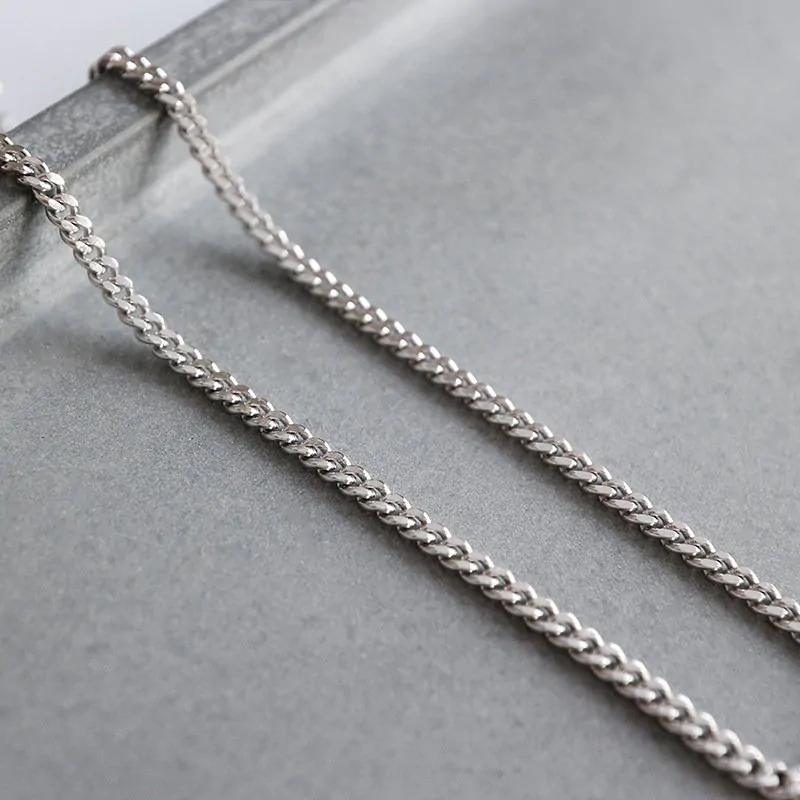 Chain 925 Sterling Silver Anklet - Image 2