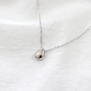 Mini Waterdrop 925 Sterling Silver Necklace