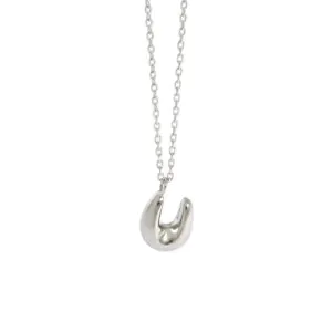 U Shape 925 Sterling Silver Necklace