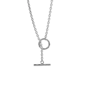 OT Buckle 925 Sterling Silver Chain Necklace