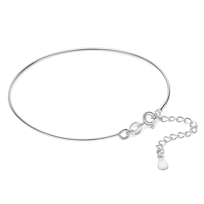 Screw Spiral 925 Sterling Silver Bracelet - Image 2