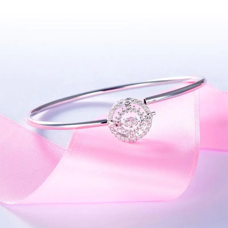 Halo Dancing Stone Bangle - Image 7