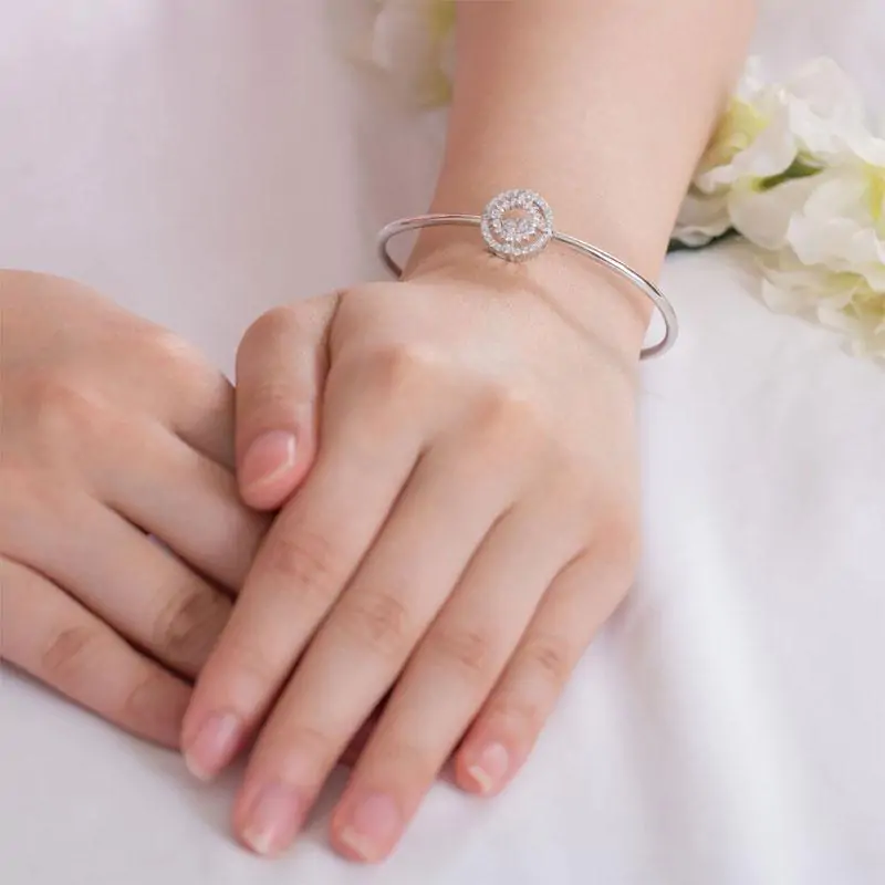 Halo Dancing Stone Bangle - Image 2