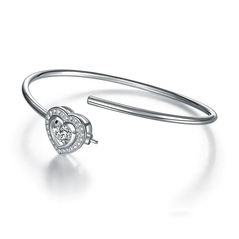 Dancing Stone Heart Bangle - Image 4