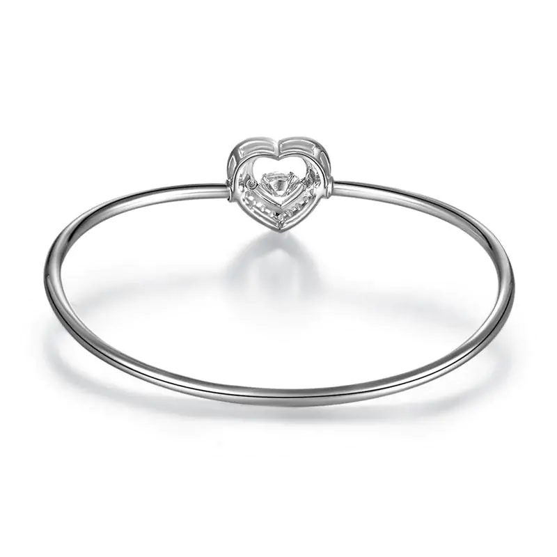 Dancing Stone Heart Bangle - Image 7