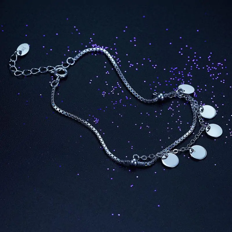 Solid 925 Sterling Silver Bracelet Dangle - Image 6