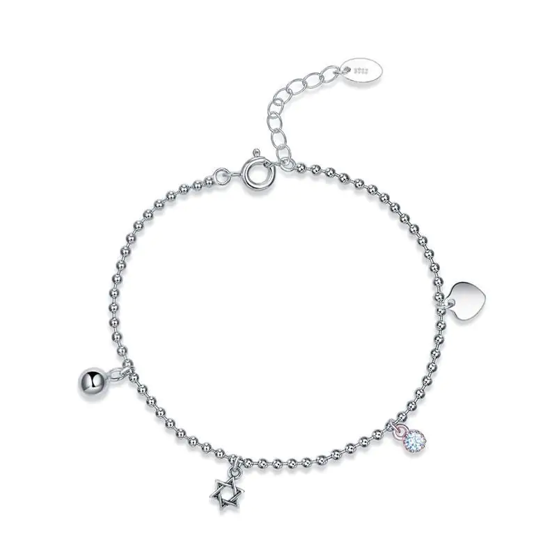 Solid Sterling Silver Bracelet - Image 3