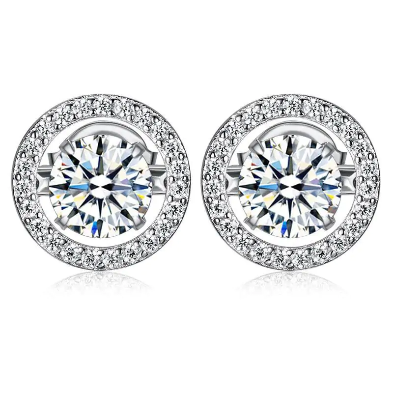 Dancing Stone Stud Earrings - Image 6