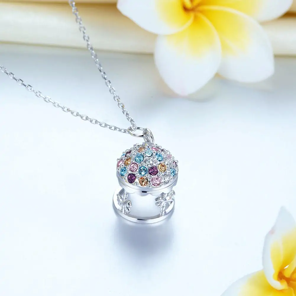 Multi-Color Merry-Go-Round Pendant Necklace - Image 5