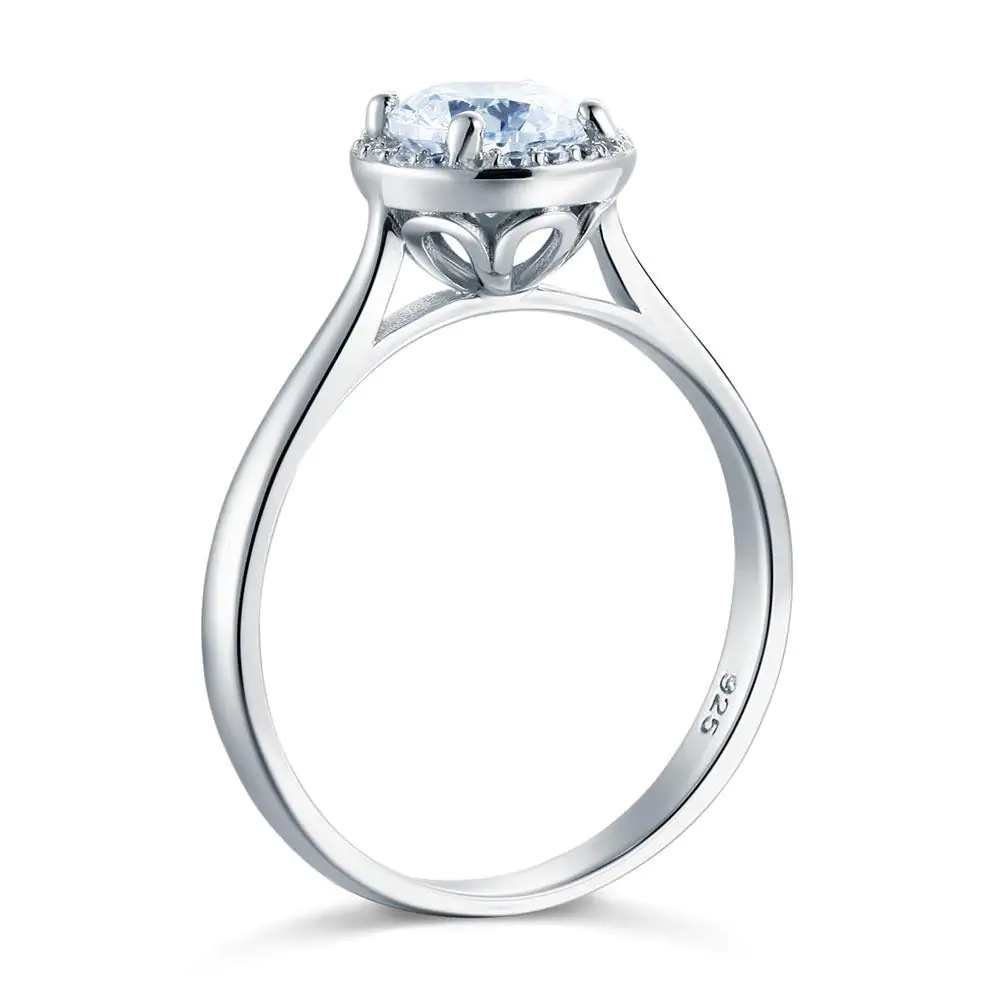 Halo Promise Ring