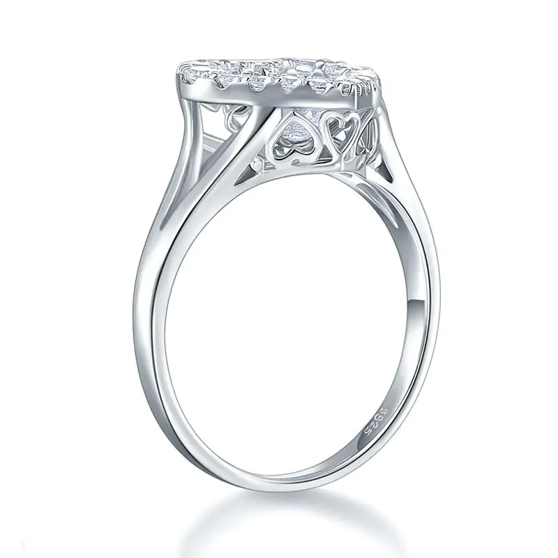 Dancing Stone Heart Ring - Image 2