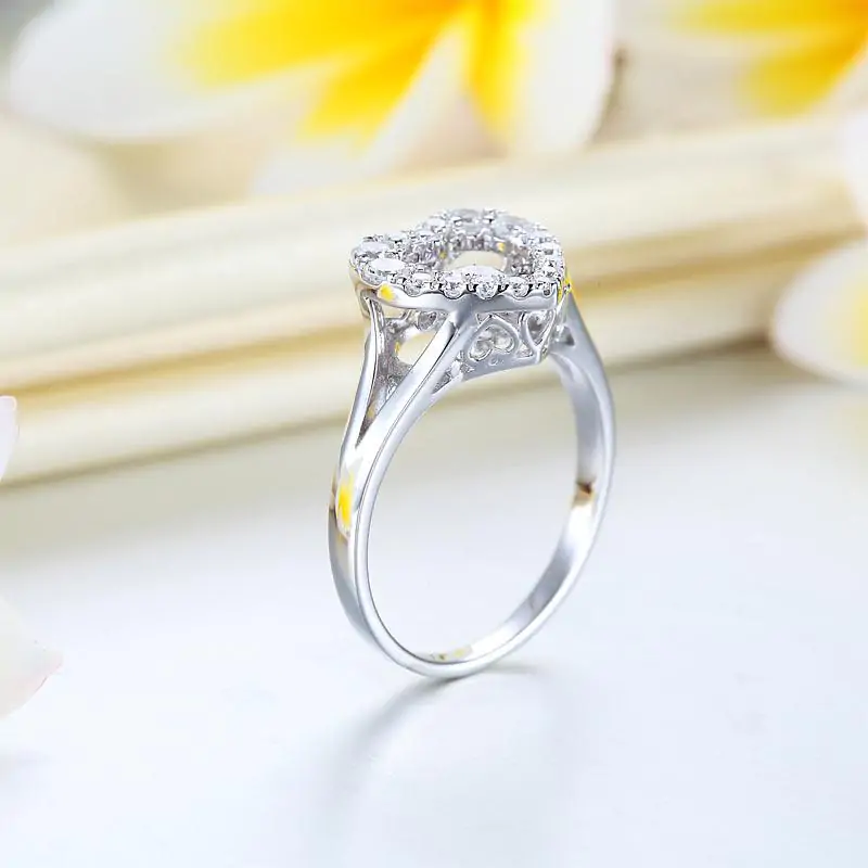 Dancing Stone Heart Ring - Image 6