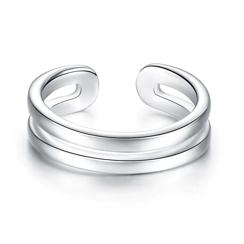Kids Adjustable Silver Band - Image 2