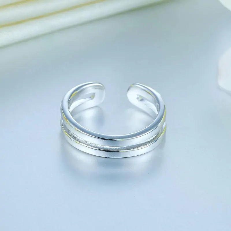 Kids Adjustable Silver Band - Image 4