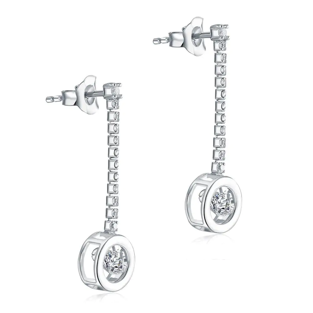 Dancing Stone Earrings Dangle Drop - Image 3