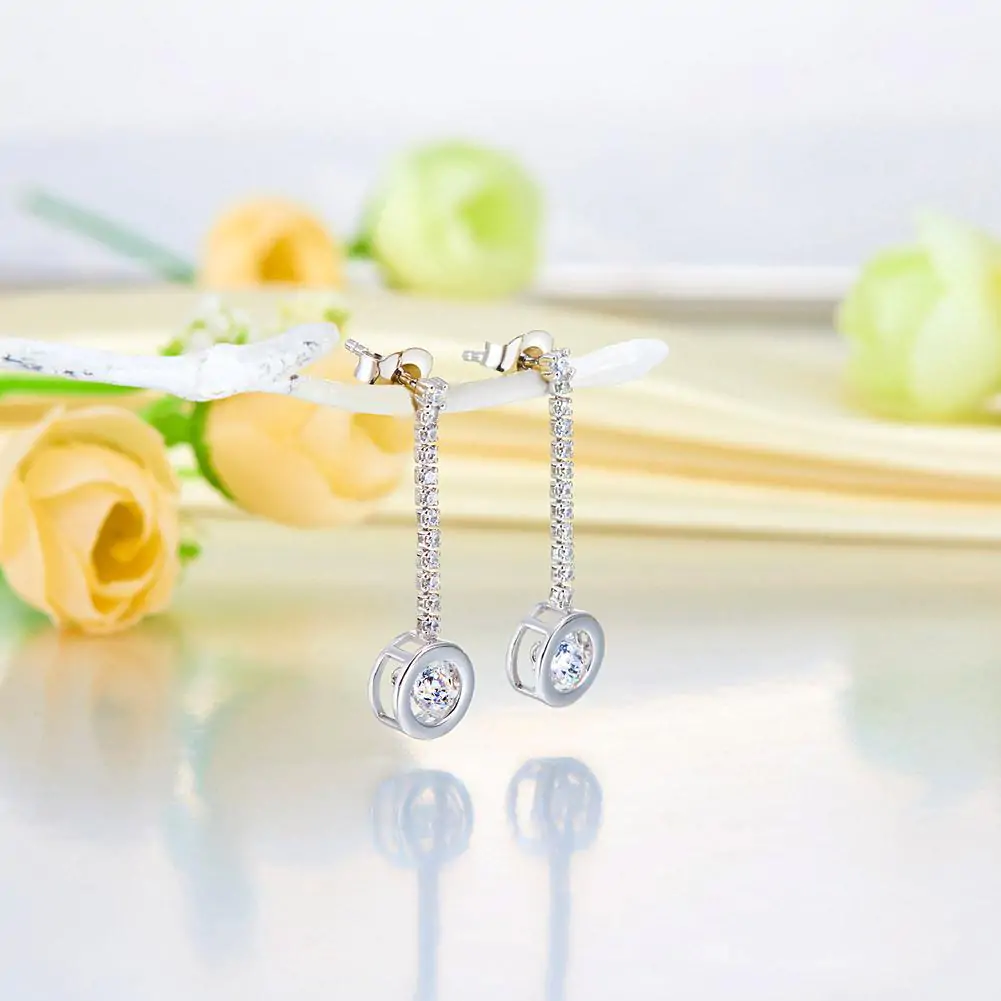 Dancing Stone Earrings Dangle Drop - Image 5