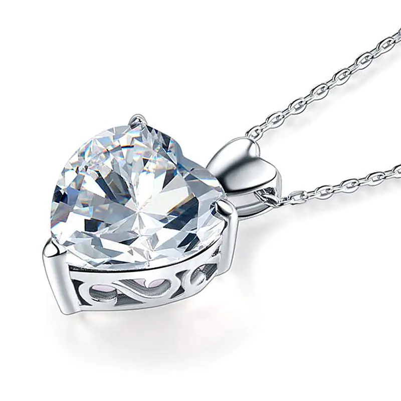 Heart Pendant Necklace - Image 3