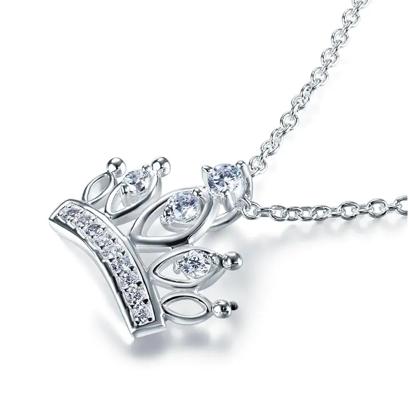 Kids Crown Pendant Necklace - Image 2