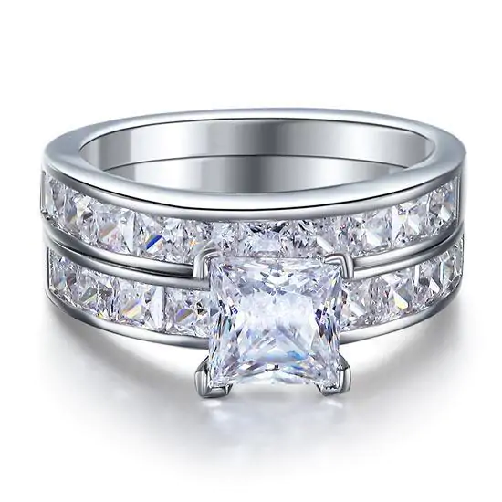 1 Ct Created Diamond Ring - Image 2