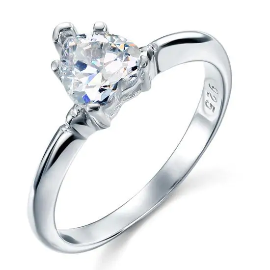 1.5 Carat Heart Cut Created Diamond Ring - Image 2