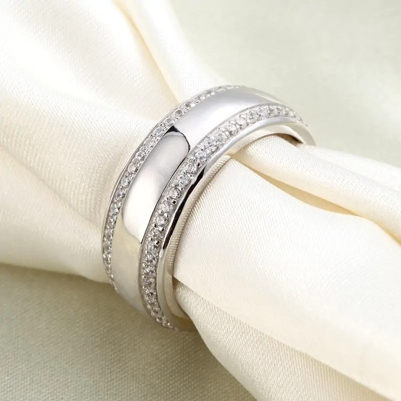 Men's Band 925 Sterling Silver Ring - Image 5
