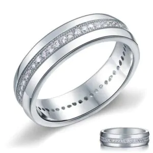 Men's Band Created Diamond Ring