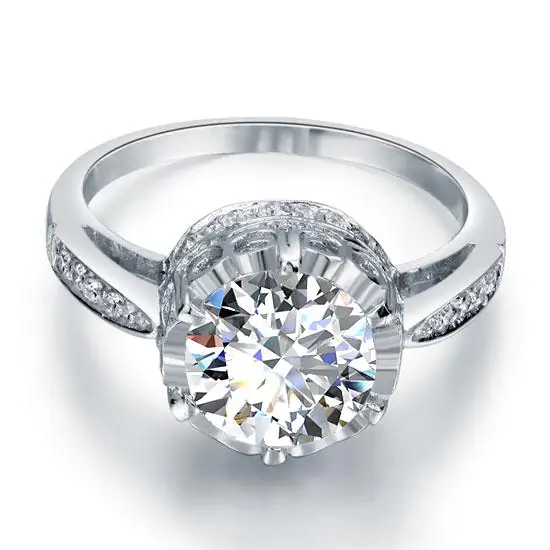 Vintage Style 2.5 Ct Solid 925 Sterling Silver Ring - Image 3