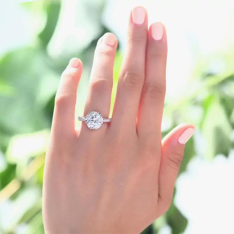 Vintage Style 2.5 Ct Solid 925 Sterling Silver Ring - Image 2