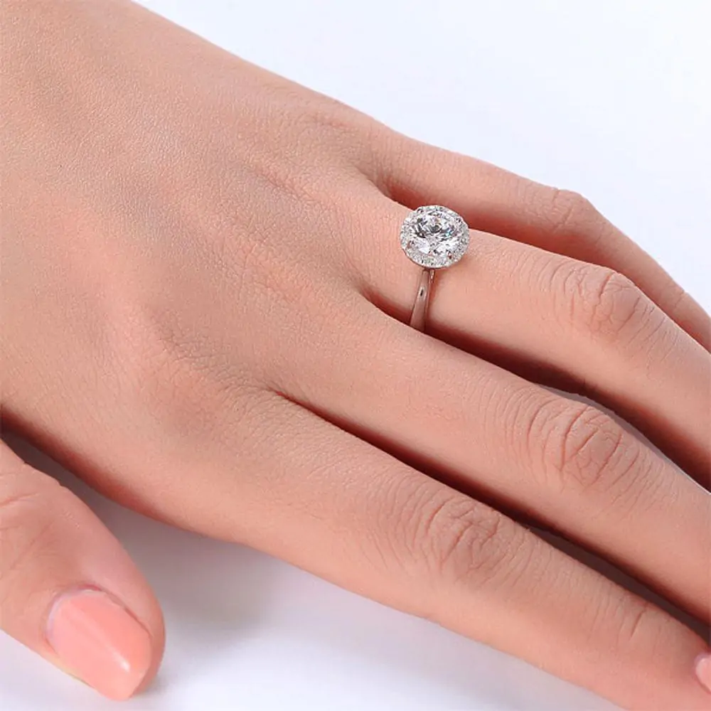 Halo Promise Ring - Image 5