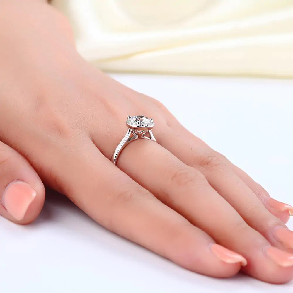 Halo Promise Ring - Image 7