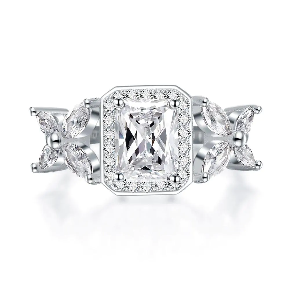 Pageant Solid 925 Sterling Silver Butterfly Ring - Image 2